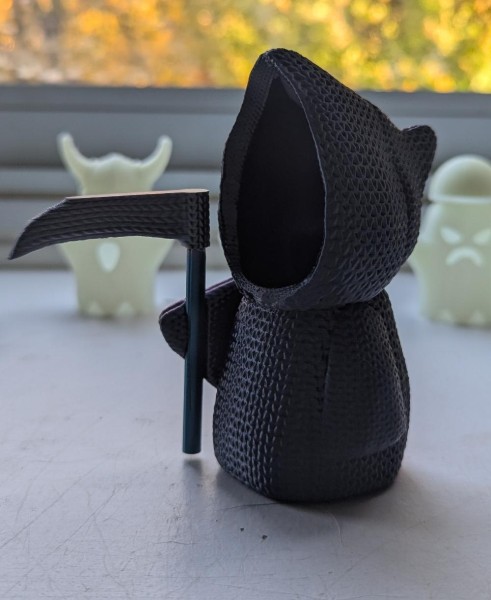Mini šviestuvas „Mažasis Grim Reaper“